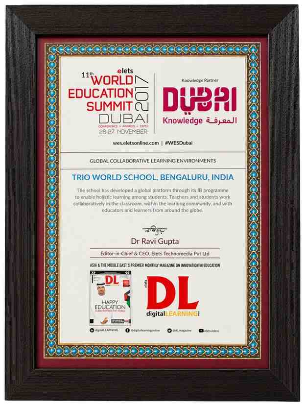 Global Collaborative Learning Environment Award