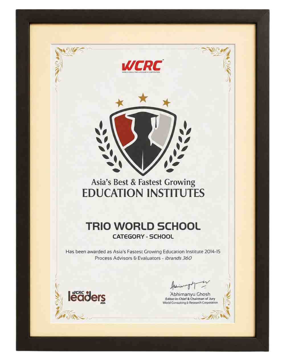 Asia's Best Private Educational Institution